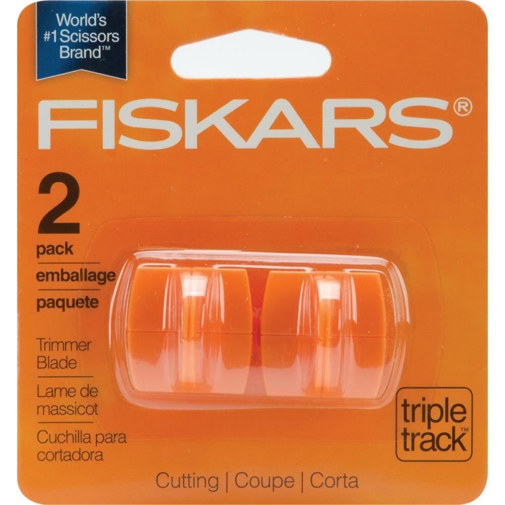 Fiskars Triple Track Trimmer Cutting Blade‎ 2Pk. High Profile Blade Style I 9687
